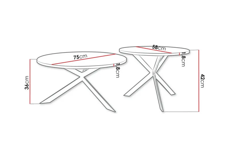 Wardner Soffbord - Svart - Möbler - Bord & matgrupp - Soffbord