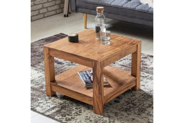 Wattenberg Soffbord 60 cm med Förvaring Hylla - Akacia - Möbler - Bord & matgrupp - Soffbord