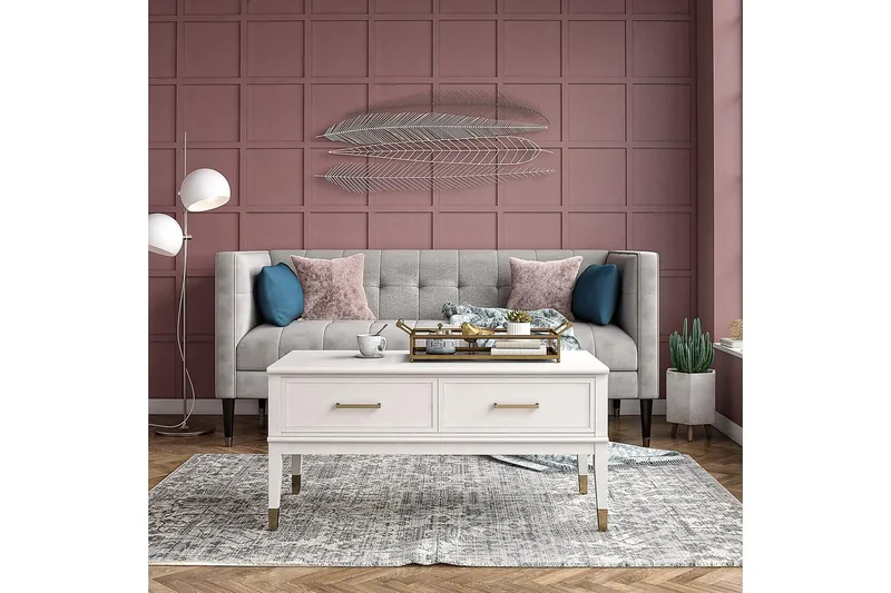 Westerleigh Soffbord 106 cm Höj och Sänkbart m Förvaring Låd - CosmoLiving - Möbler - Bord & matgrupp - Soffbord - Soffbord med förvaring