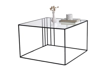 Wijkan Soffbord 55 cm - Glas/Svart - Möbler - Bord & matgrupp - Soffbord
