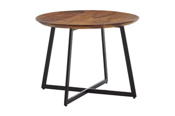 Wilhem 60 cm Runt Soffbord i Ljust Trä - Brun - Möbler - Bord & matgrupp - Soffbord