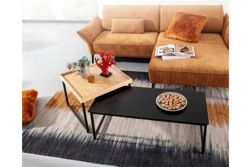 Wilhem Satsbord 110 cm Fyrkantig - Natur - Möbler - Bord & matgrupp - Soffbord