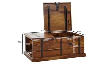 Wilhem Soffbord 100 cm Rektangulär - Natur - Möbler - Bord & matgrupp - Soffbord