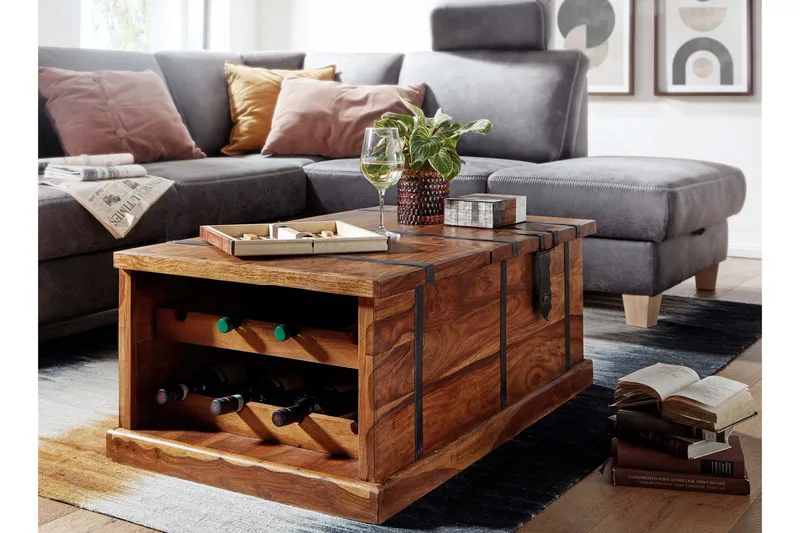 Wilhem Soffbord 100 cm Rektangulär - Natur - Möbler - Bord & matgrupp - Soffbord