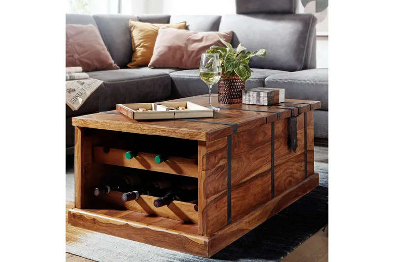 Wilhem Soffbord 100 cm Rektangulär - Natur - Möbler - Bord & matgrupp - Soffbord