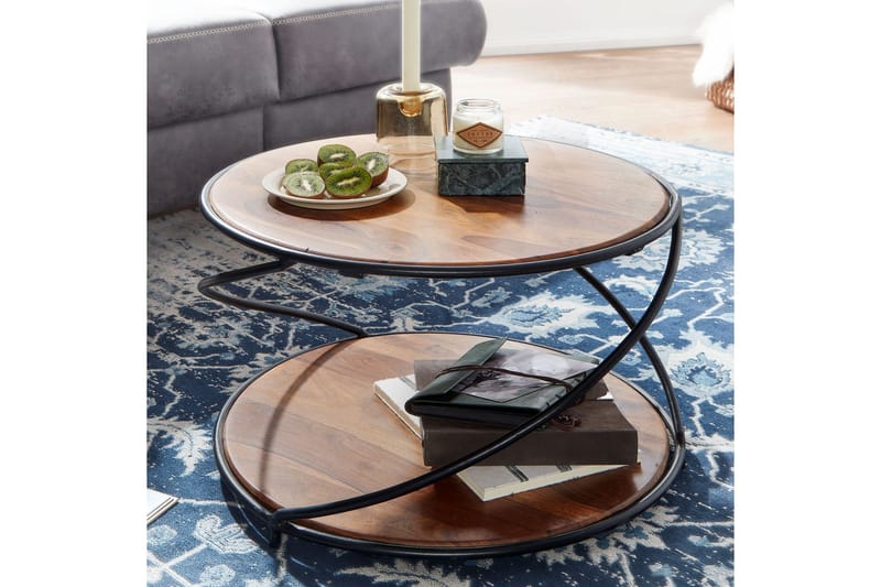 Wilhem Soffbord 58 cm Rund - Natur - Möbler - Bord & matgrupp - Soffbord