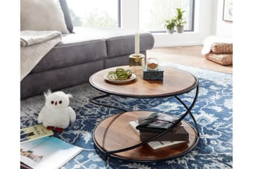 Wilhem Soffbord 58 cm Rund - Natur - Möbler - Bord & matgrupp - Soffbord