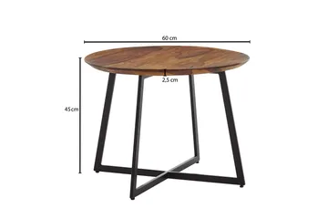 Wilhem Soffbord 60 cm Rund - Natur - Möbler - Bord & matgrupp - Soffbord