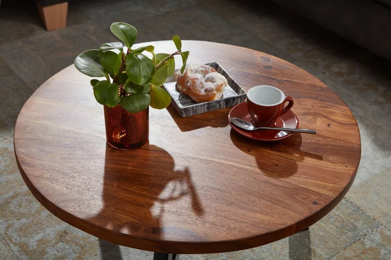 Wilhem Soffbord 60 cm Rund - Natur - Möbler - Bord & matgrupp - Soffbord