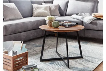 Wilhem Soffbord 60 cm Rund - Natur - Möbler - Bord & matgrupp - Soffbord