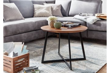 Wilhem Soffbord 60 cm Rund - Natur - Möbler - Bord & matgrupp - Soffbord