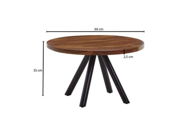 Wilhem Soffbord 60 cm Rund - Natur - Möbler - Bord & matgrupp - Soffbord