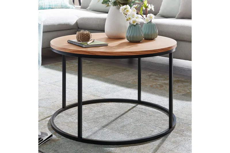 Wilhem Soffbord 70 cm Rund - Natur - Möbler - Bord & matgrupp - Soffbord