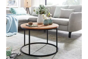 Wilhem Soffbord 70 cm Rund - Natur - Möbler - Bord & matgrupp - Soffbord