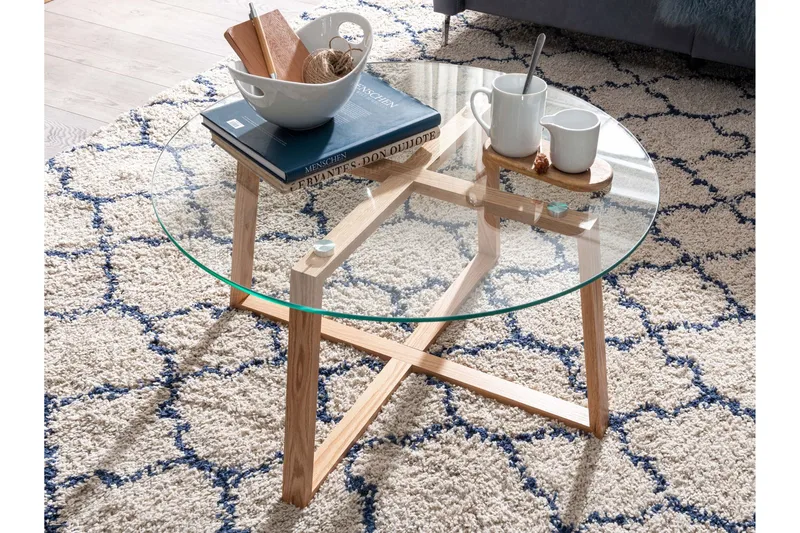 Wilhem Soffbord 78 cm Rund - Natur - Möbler - Bord & matgrupp - Soffbord