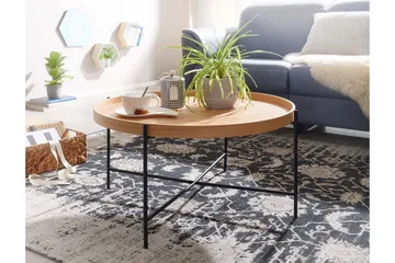 Wilhem Soffbord 78 cm Rund - Natur - Möbler - Bord & matgrupp - Soffbord