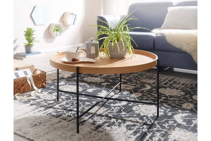 Wilhem Soffbord 78 cm Rund - Natur - Möbler - Bord & matgrupp - Soffbord