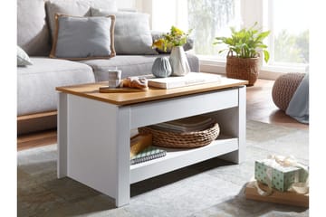 Wilhem Soffbord 85 cm Rektangulär - Vit - Möbler - Bord & matgrupp - Soffbord