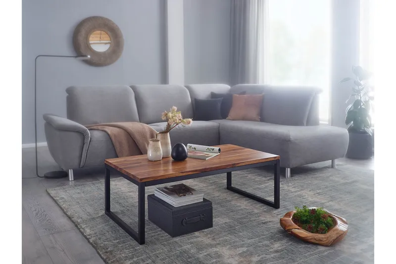 Willowdale Soffbord 110 cm - Teak/Svart - Möbler - Bord & matgrupp - Soffbord