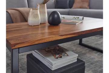 Willowdale Soffbord 110 cm - Teak/Svart - Möbler - Bord & matgrupp - Soffbord