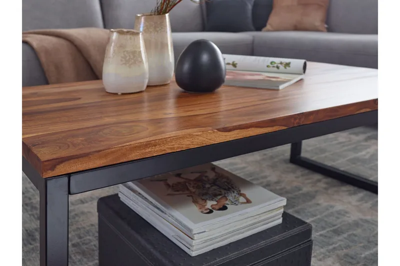 Willowdale Soffbord 110 cm - Teak/Svart - Möbler - Bord & matgrupp - Soffbord