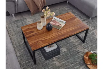 Willowdale Soffbord 110 cm - Teak/Svart - Möbler - Bord & matgrupp - Soffbord