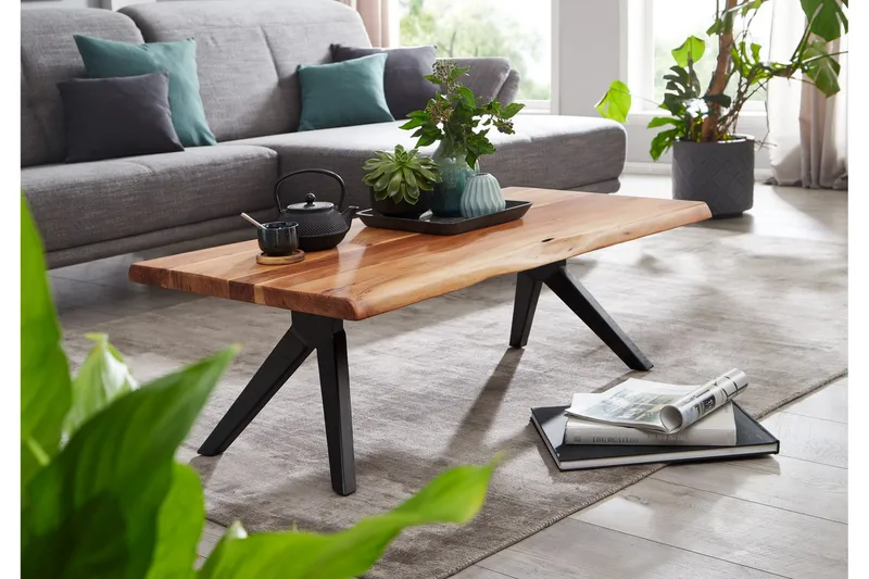 Willowdale Soffbord 115 cm - Brun/Svart - Möbler - Bord & matgrupp - Soffbord