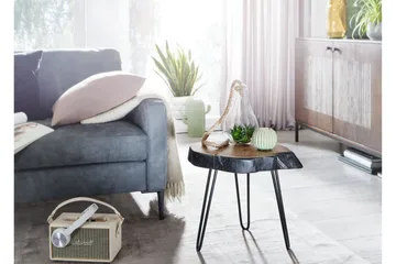 Willowdale Soffbord 40 cm Runt - Brun/Svart - Möbler - Bord & matgrupp - Soffbord