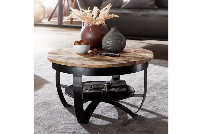 Willowdale Soffbord 60x34 cm med Förvaring Runt - Brun/Svart - Möbler - Bord & matgrupp - Soffbord