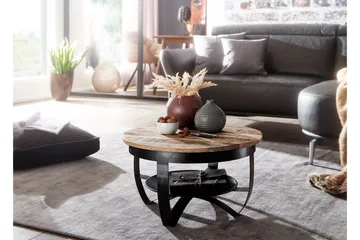 Willowdale Soffbord 60x34 cm med Förvaring Runt - Brun/Svart - Möbler - Bord & matgrupp - Soffbord