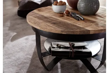 Willowdale Soffbord 60x34 cm med Förvaring Runt - Brun/Svart - Möbler - Bord & matgrupp - Soffbord