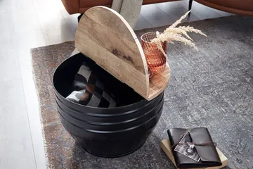 Willowdale Soffbord 60x41 cm Runt - Brun/Svart - Möbler - Bord & matgrupp - Soffbord