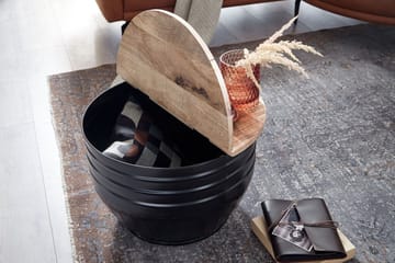 Willowdale Soffbord 60x41 cm Runt - Brun/Svart - Möbler - Bord & matgrupp - Soffbord