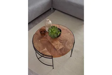 Willowdale Soffbord 62x40 cm Runt - Brun/Svart - Möbler - Bord & matgrupp - Soffbord