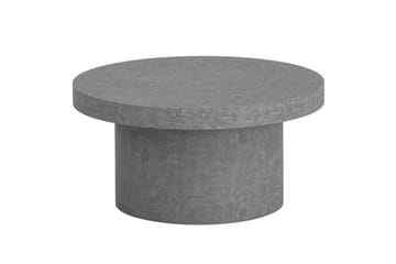 Soffbord Wohnling 60 cm vardagsrumsbord soffbord runt litet soffbord modern Grå