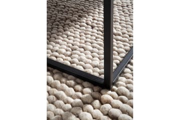 Soffbord Wohnling fyrkant 60 cm stenoptikstil, klassisk metallram, modern look Marmor Svart - Marmor Svart - Möbler - Bord & matgrupp - Soffbord