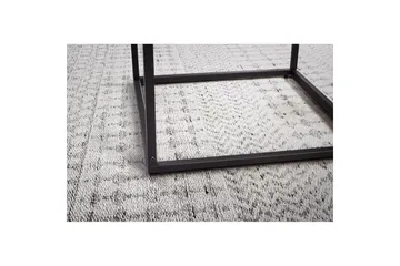 Soffbord Wohnling Fyrkantig Glas 58 cm Klassisk Metallram Modern - Möbler - Bord & matgrupp - Soffbord