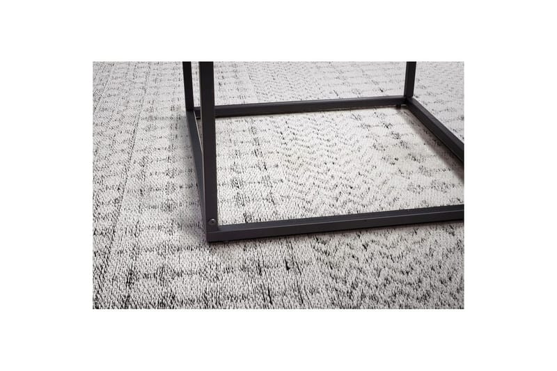 Soffbord Wohnling Fyrkantig Glas 58 cm Klassisk Metallram Modern - Möbler - Bord & matgrupp - Soffbord