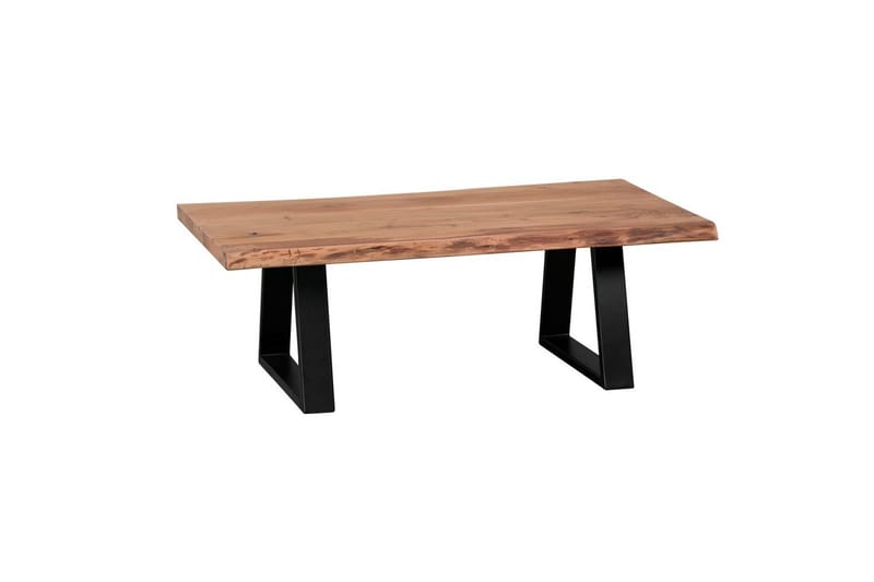 Soffbord Wohnling Gaya massiv akacia trädkantlook lantlig stil