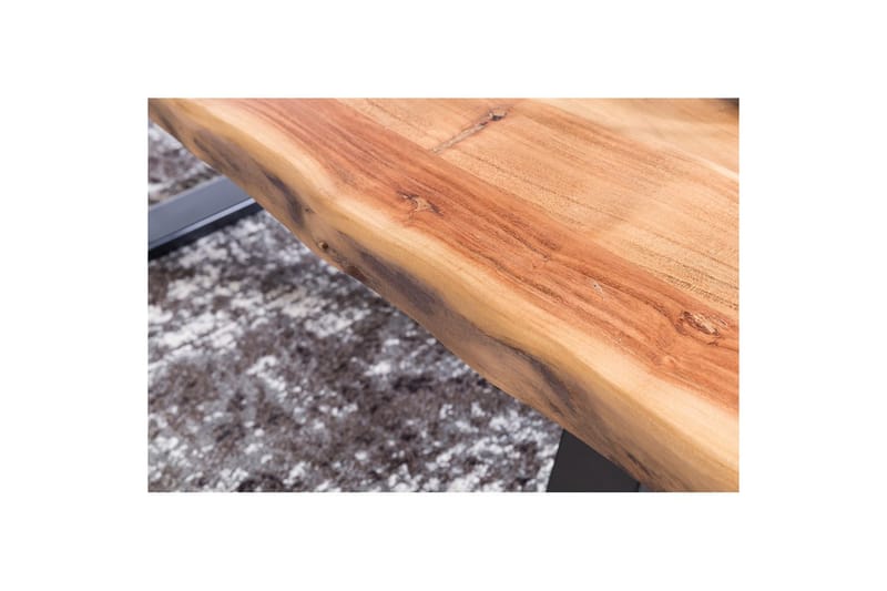Soffbord Wohnling Gaya massiv akacia trädkantlook lantlig stil - Möbler - Bord & matgrupp - Soffbord