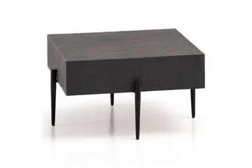 Soffbord Wohnling Massivt fyrkantigt trä i modern stenlook, modern - Möbler - Bord & matgrupp - Soffbord