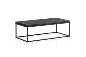 Soffbord Wohnling massivt trä, metallklassisk ram, modern stil 120x60x40 cm - 120x60x40 cm - Möbler - Bord & matgrupp - Soffbord