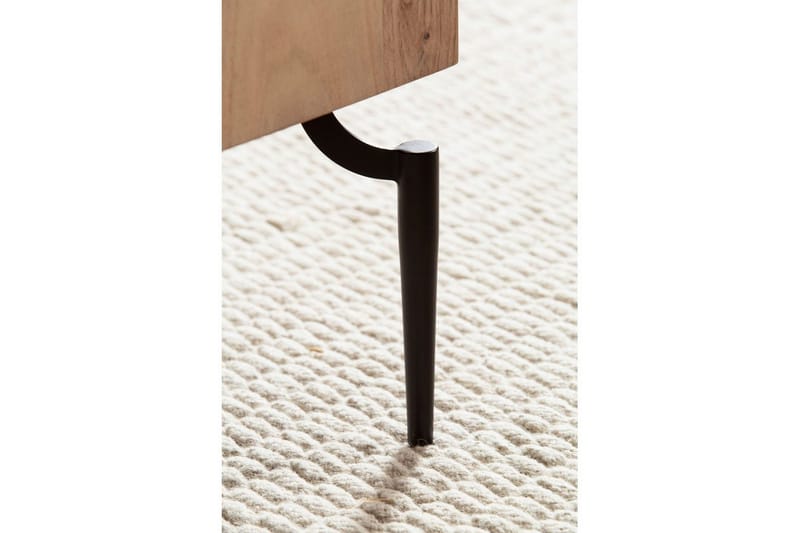 Soffbord Wohnling massivt trä 60 cm kub, fyrkantig, modern stil ljusbrun - ljusbrun - Möbler - Bord & matgrupp - Soffbord