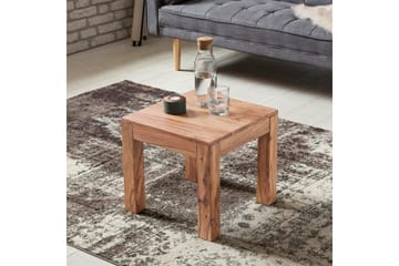 Soffbord Wohnling Massivt trä Lantstil Klassisk Handgjord 45x45 cm, Akacia - 45x45 cm, Akacia - Möbler - Bord & matgrupp - Soffbord