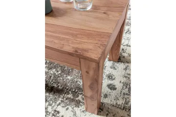 Soffbord Wohnling Massivt trä Lantstil Klassisk Handgjord 45x45 cm, Akacia - 45x45 cm, Akacia - Möbler - Bord & matgrupp - Soffbord
