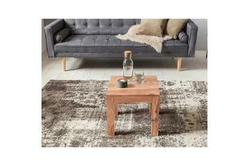 Soffbord Wohnling Massivt trä Lantstil Klassisk Handgjord 45x45 cm, Akacia - 45x45 cm, Akacia - Möbler - Bord & matgrupp - Soffbord