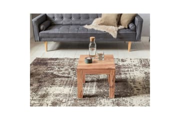 Soffbord Wohnling Massivt trä Lantstil Klassisk Handgjord 45x45 cm, Akacia - 45x45 cm, Akacia - Möbler - Bord & matgrupp - Soffbord