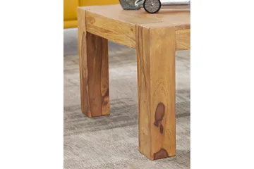 Soffbord Wohnling Massivt trä Lantstil Klassisk Handgjord 60x60 cm, Akacia - 60x60 cm, Akacia - Möbler - Bord & matgrupp - Soffbord