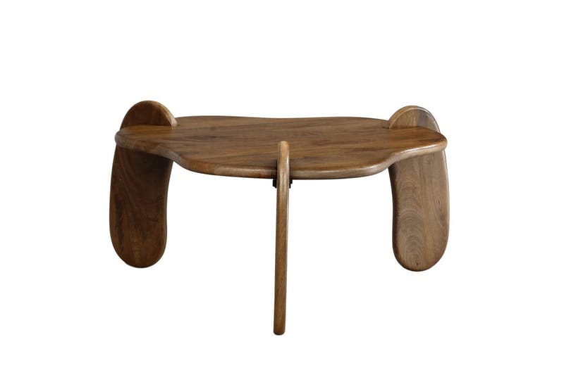Soffbord Wohnling Massivt trä mango 78 cm organisk optik modern - Möbler - Bord & matgrupp - Soffbord