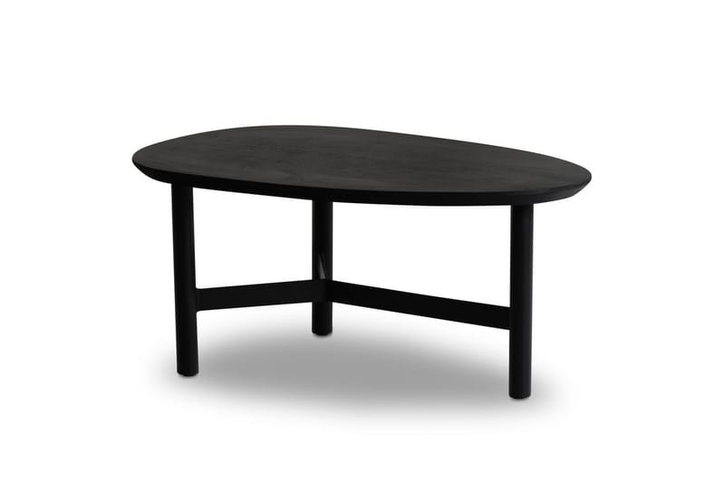 Soffbord Wohnling Massivt trä njurformad 3-bensram modern - Möbler - Bord & matgrupp - Soffbord